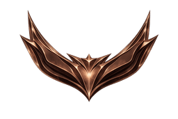 Bronze rank emblem